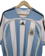 2006-07 Argentina Adidas Home Shirt - (XL)