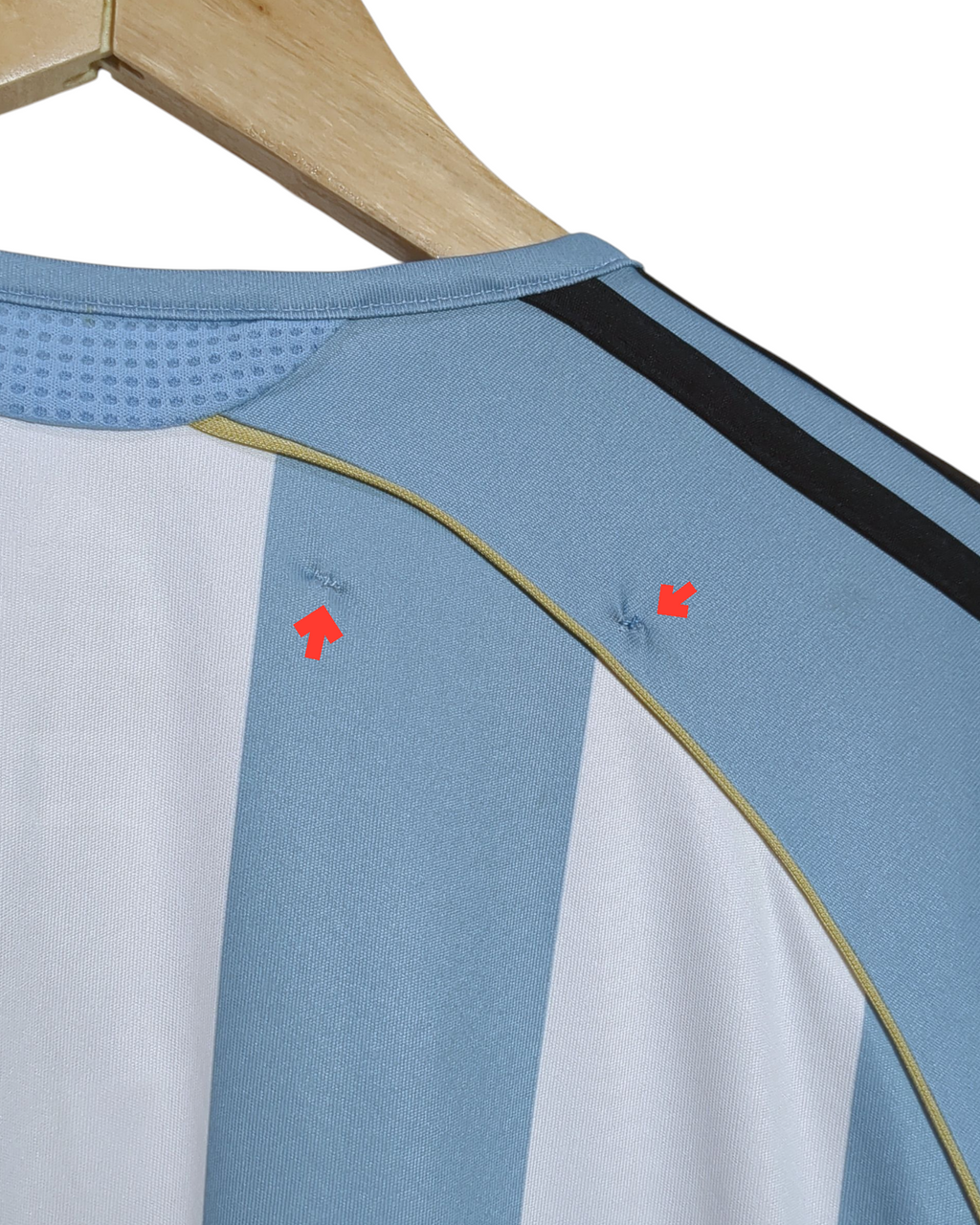 2006-07 Argentina Adidas Home Shirt - (XL)