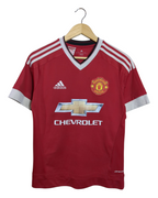 2015-16 Manchester United Adidas Home Shirt - (L.Boys)