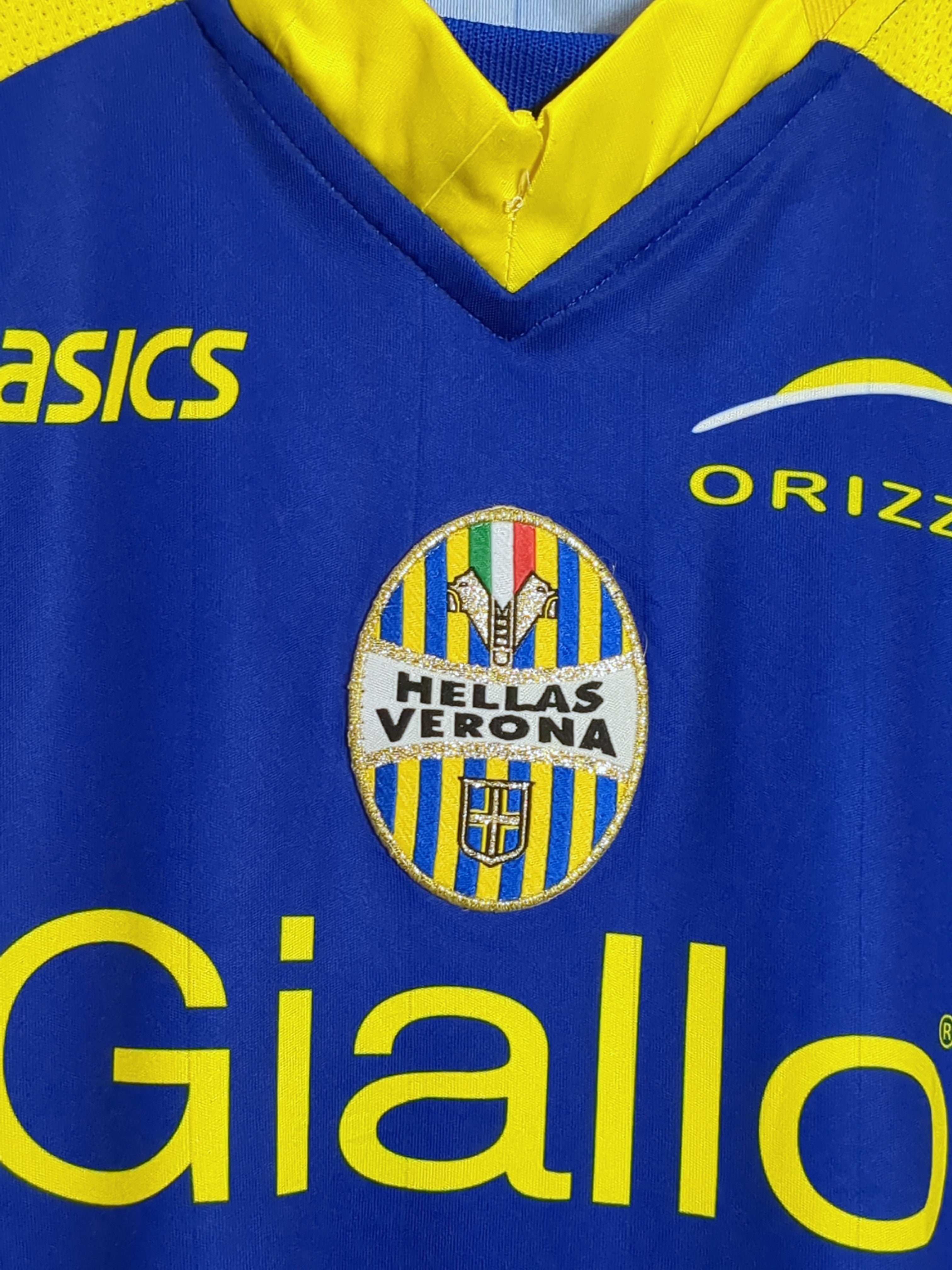 2009-10 Hellas Verona Asics Home Shirt - (M)