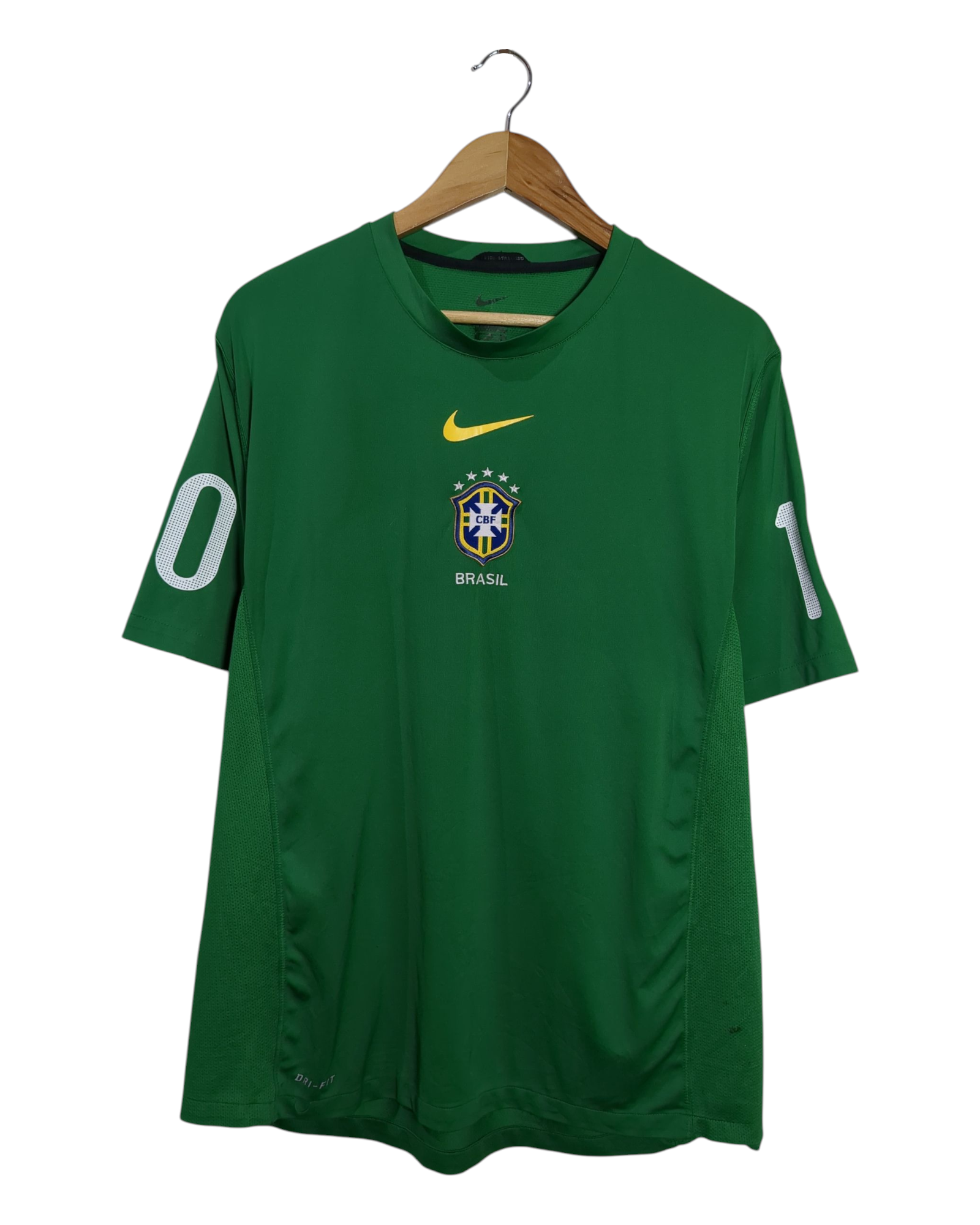 2010-11 Brazil Nike Training Shirt - (L)
