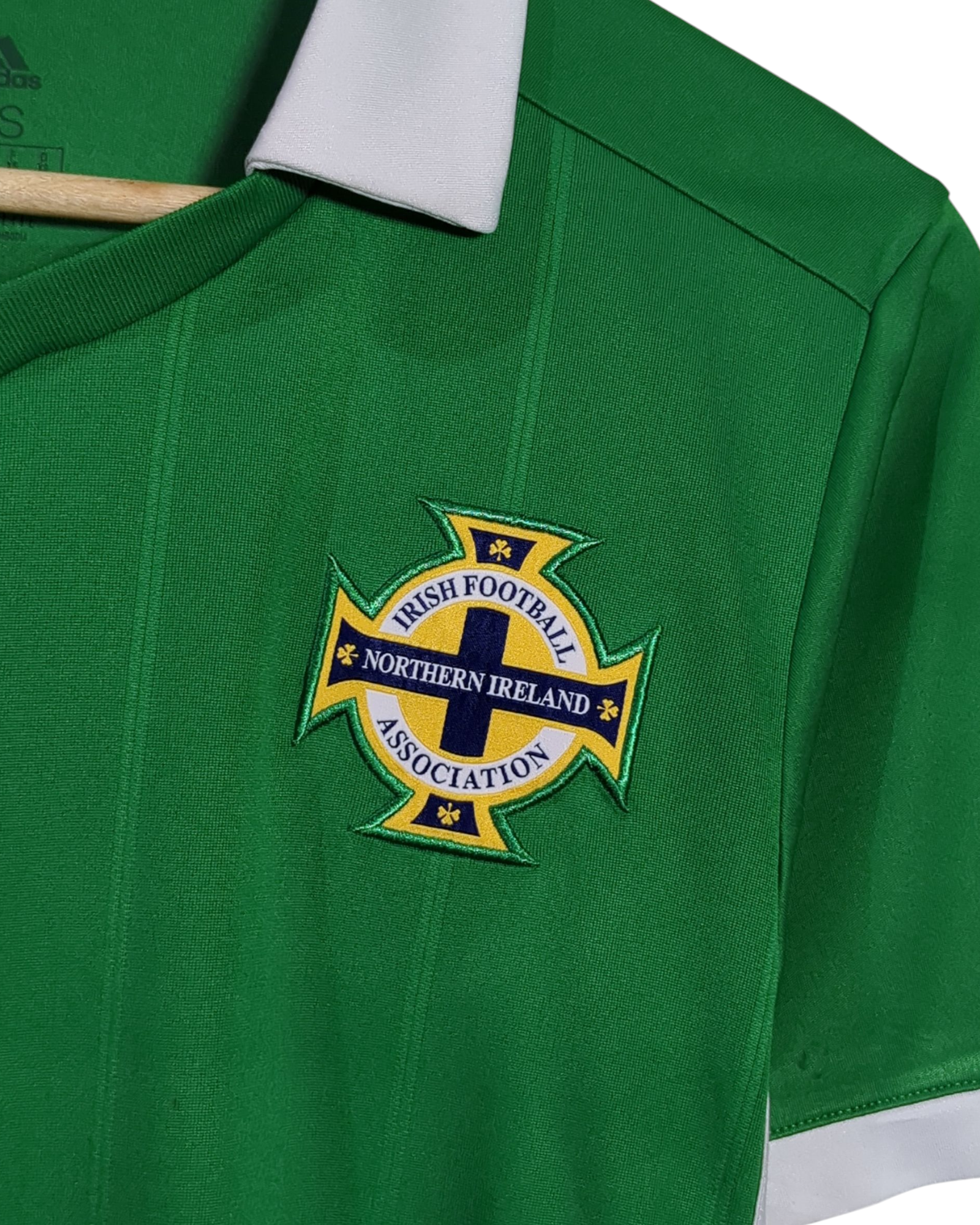 2017-19 Northern Ireland Adidas Home Shirt - (S)