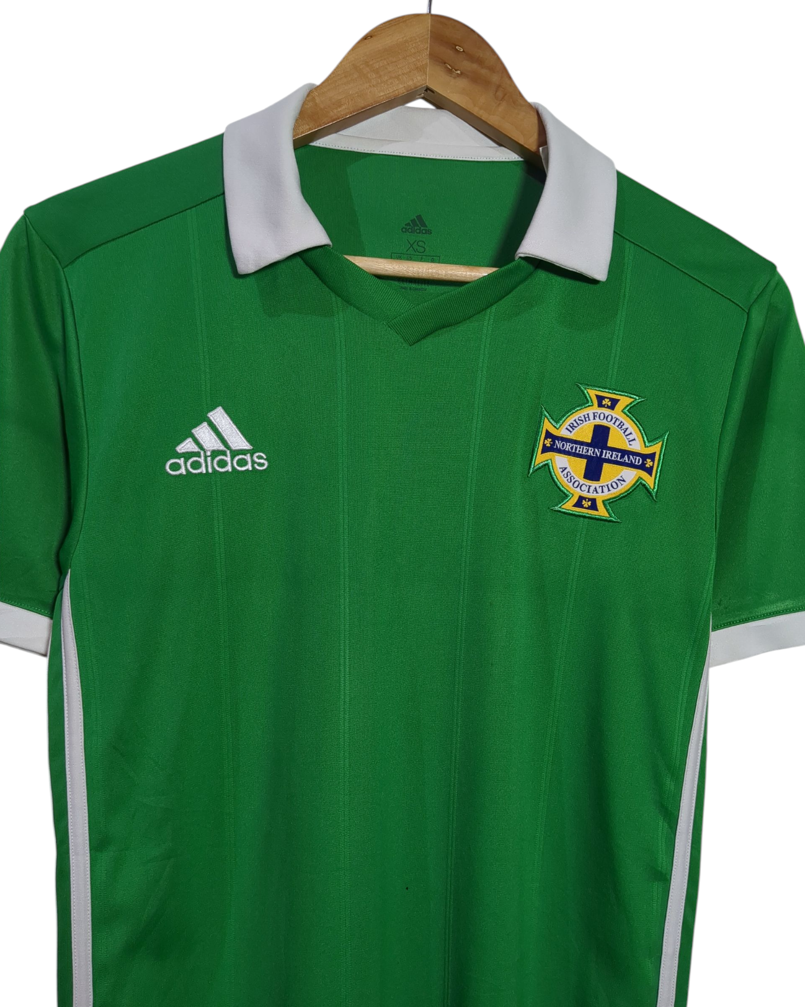 2017-19 Northern Ireland Adidas Home Shirt - (S)