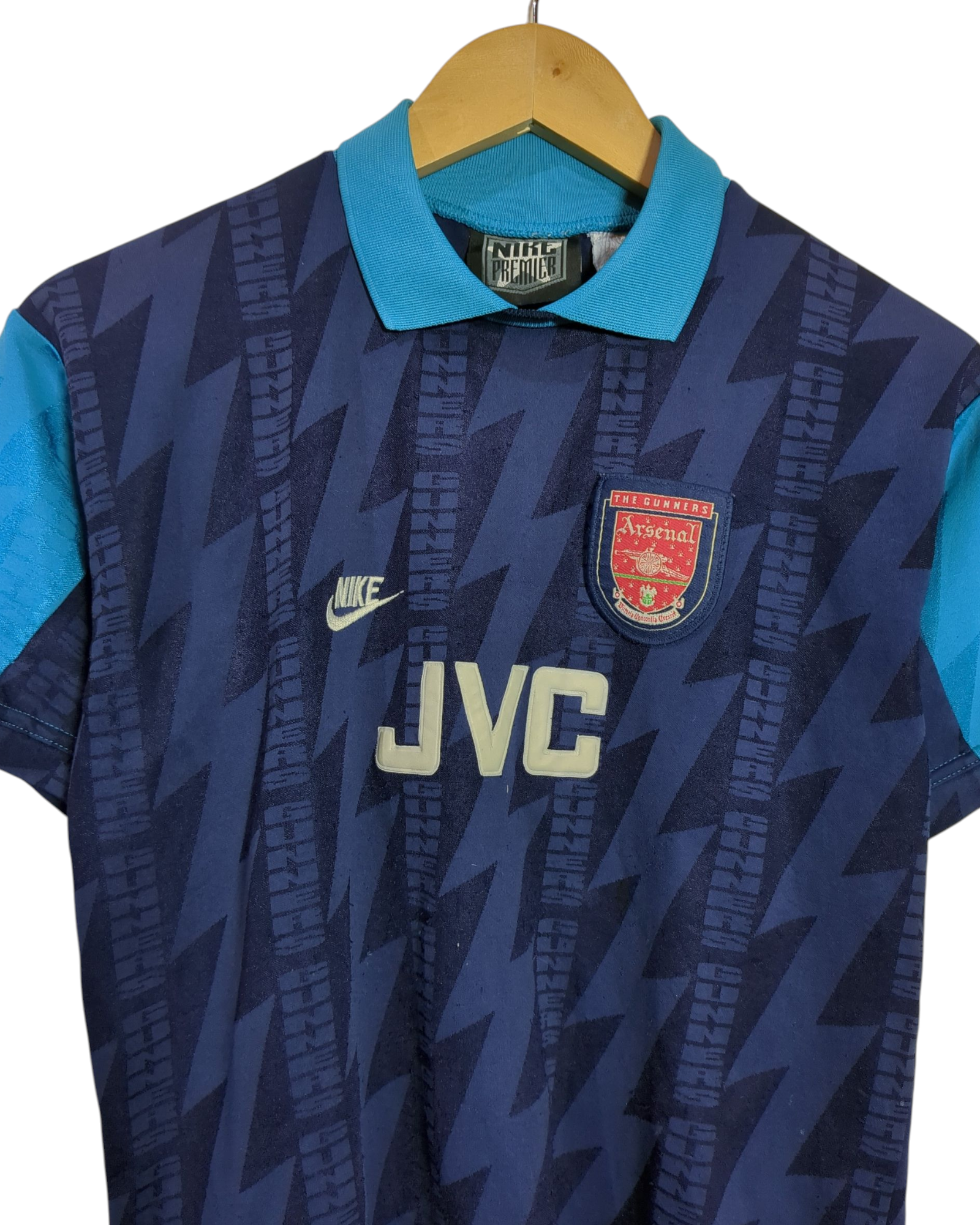 1994-95 Arsenal Nike Away Shirt #8 Wright - (XL.Boys)
