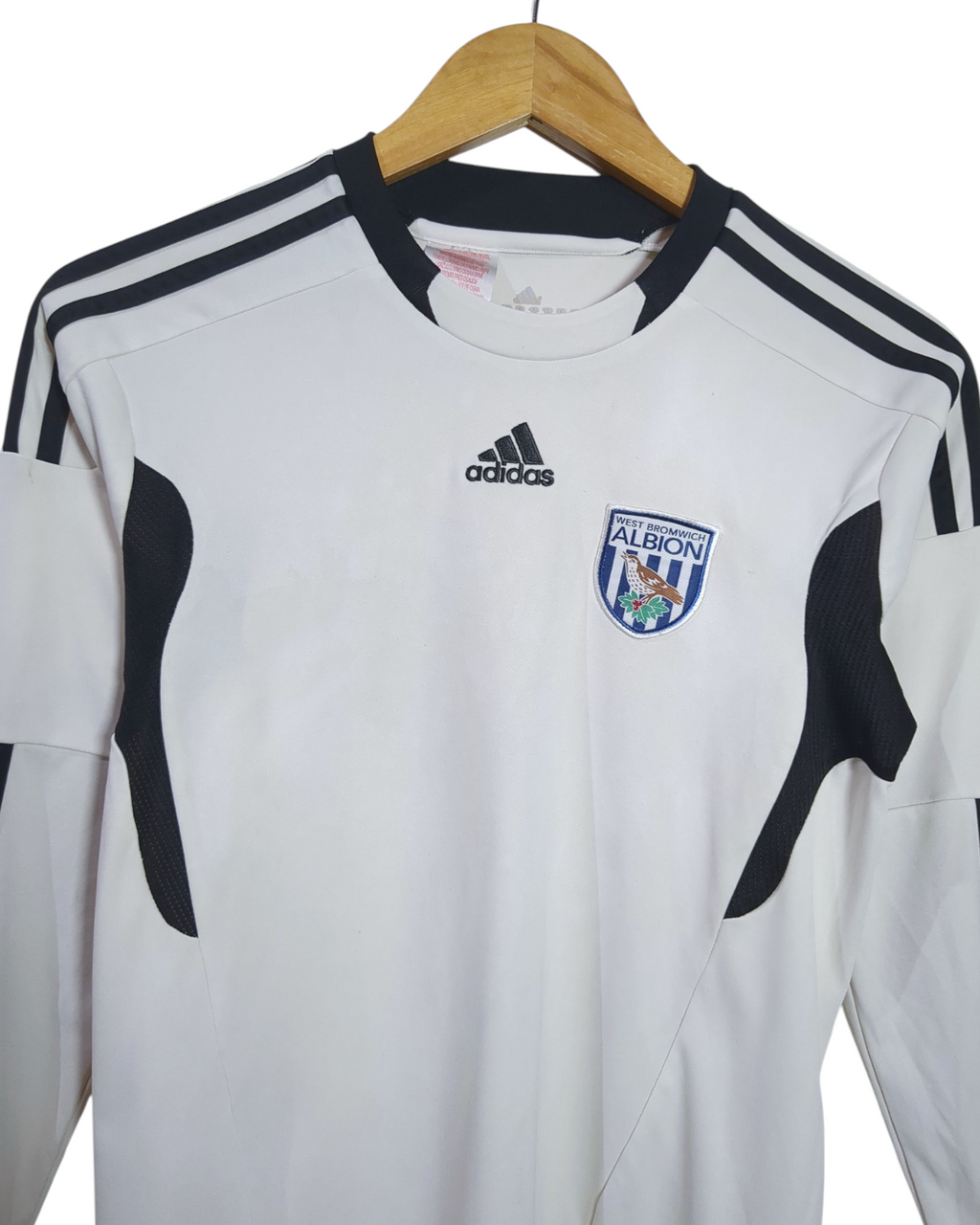 2011-12 West Brom Adidas Player Issue Goalkeeper L/S Shirt - (M.Boys)