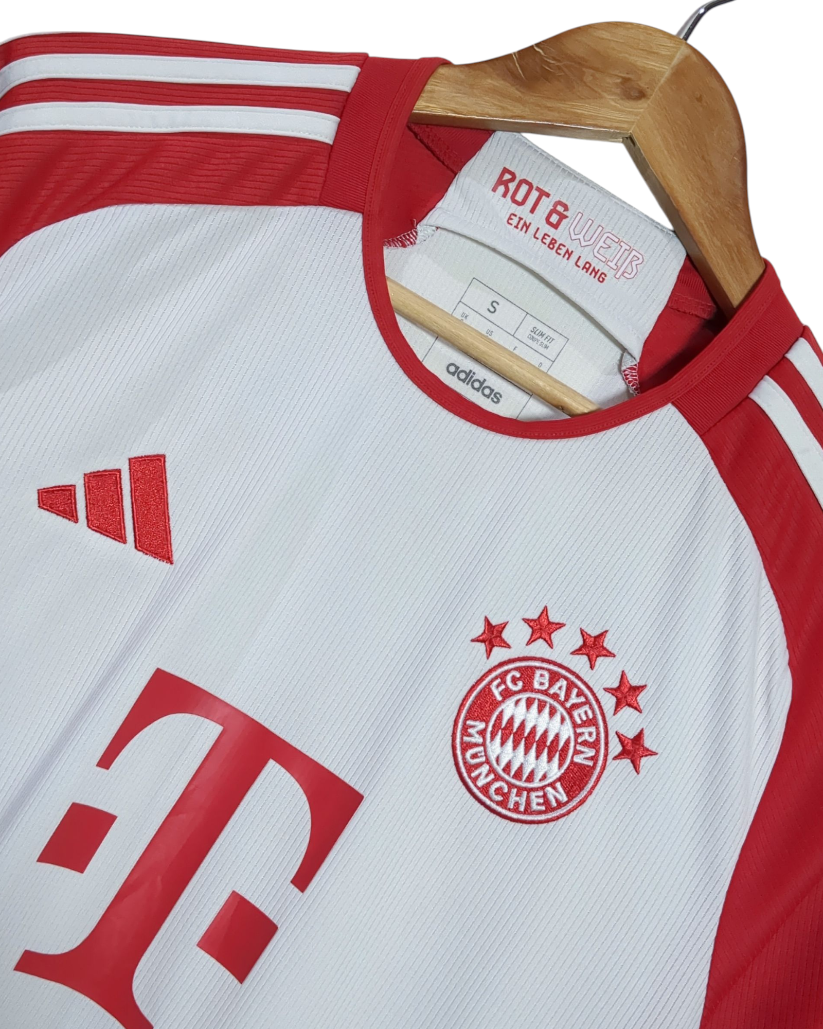 2023-24 Bayern Munich Adidas Home Shirt - (S)