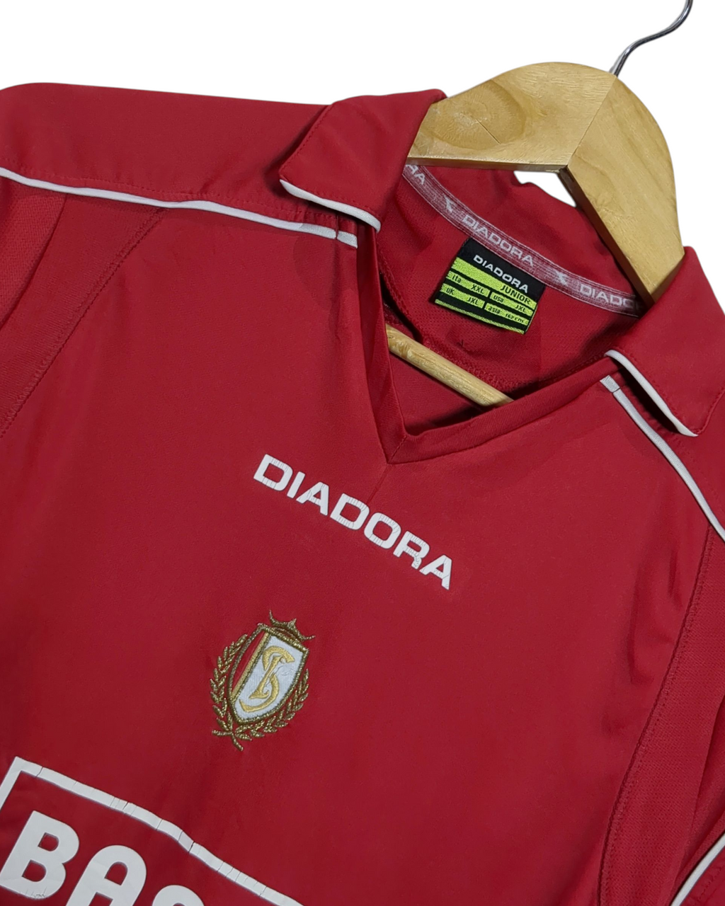 2008-09 Standard Liege Diadora Home Shirt - (XL.Boys)