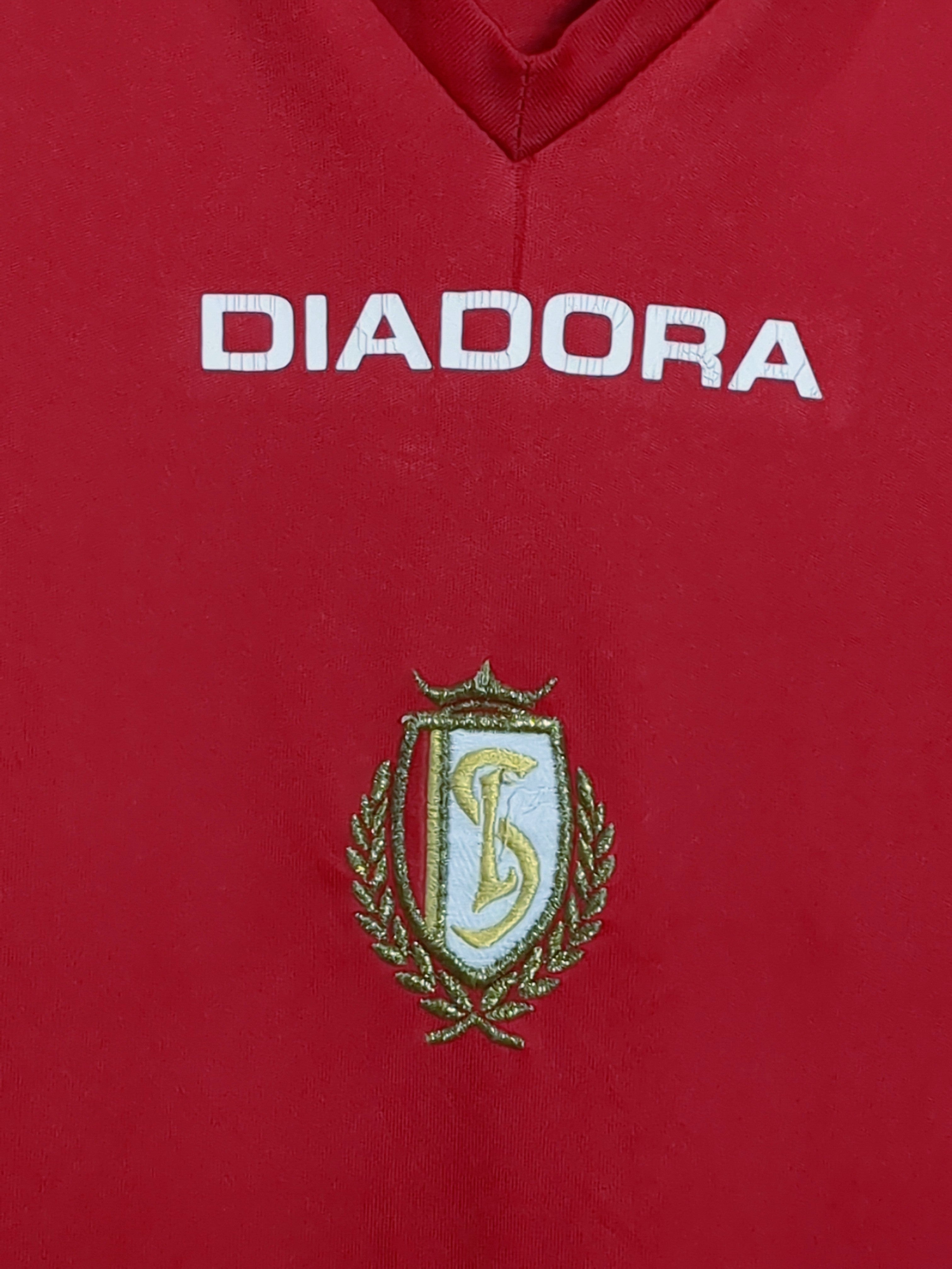 2008-09 Standard Liege Diadora Home Shirt - (XL.Boys)
