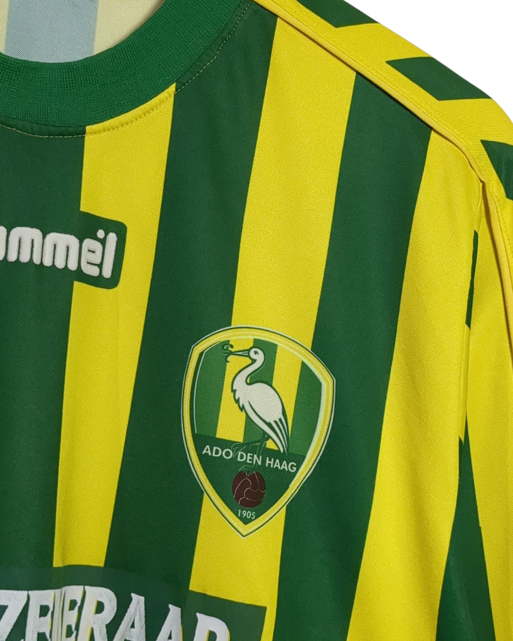 2004-05 ADO Den Haag Hummel Home L/S Shirt #13 - (L)