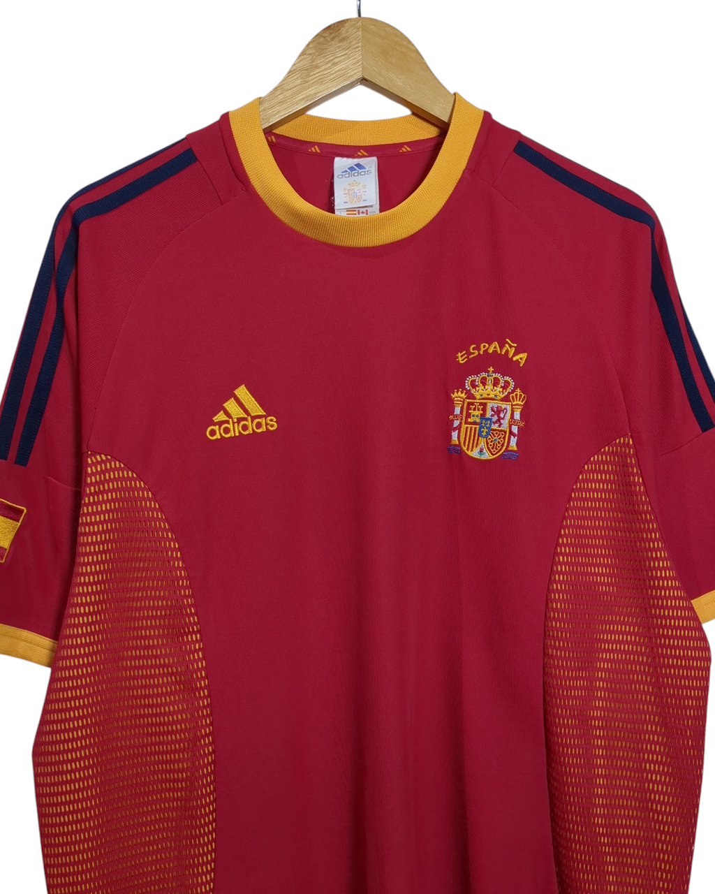2002-04 Spain Adidas Home Shirt - (L)