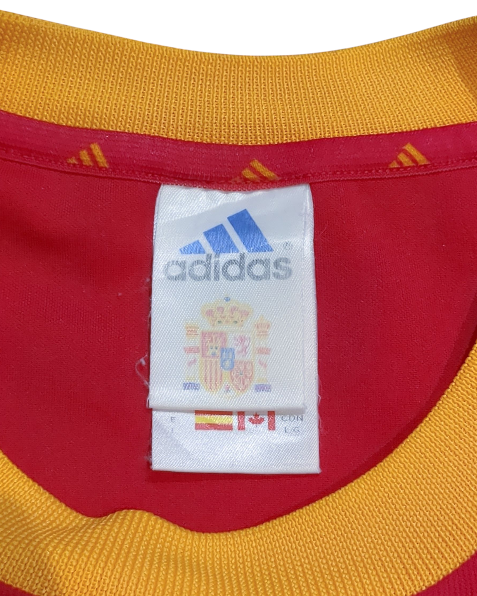 2002-04 Spain Adidas Home Shirt - (L)