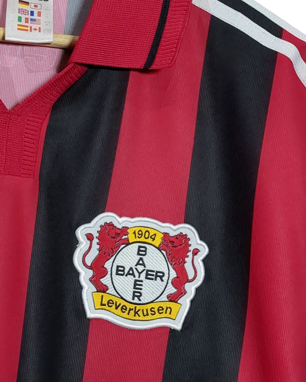 2000-01 Bayer Leverkusen Adidas Home Shirt - (XL)