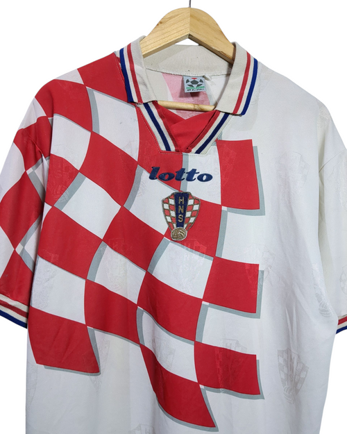 1998-01 Croatia Lotto Home Shirt - (L)