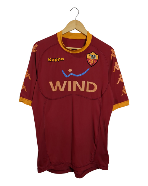 2010-11 AS Roma Kappa Home Shirt - (L)