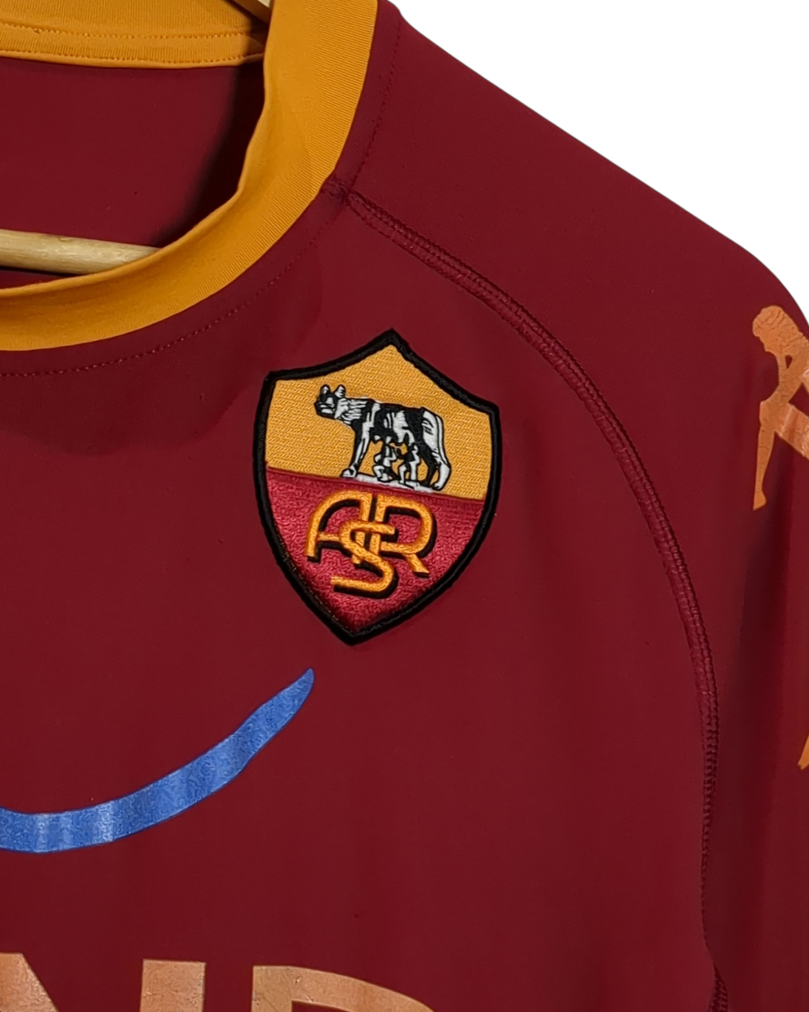 2010-11 AS Roma Kappa Home Shirt - (L)