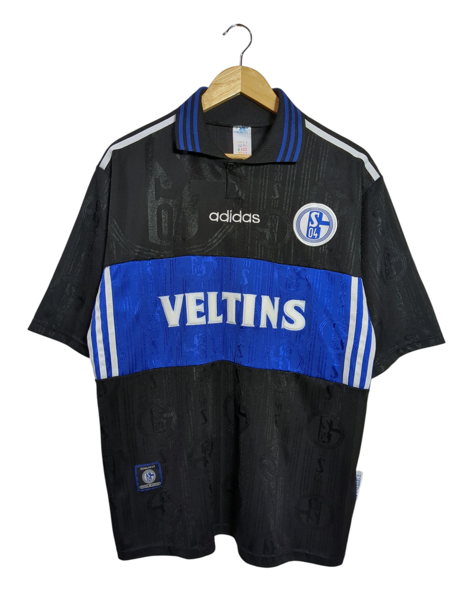 1997-98 Schalke Adidas Away Shirt - (L)