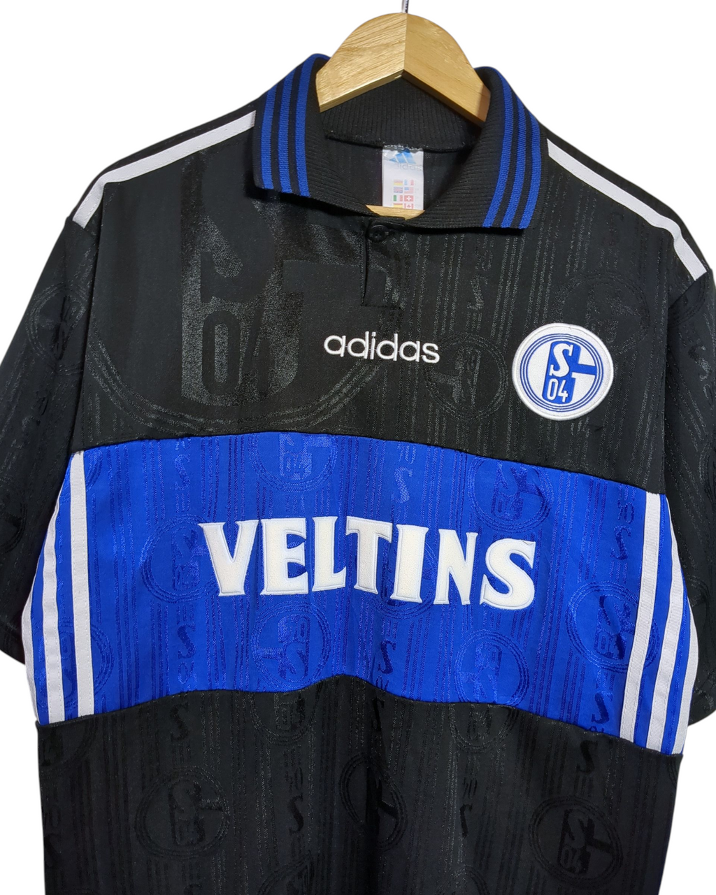 1997-98 Schalke Adidas Away Shirt - (L)