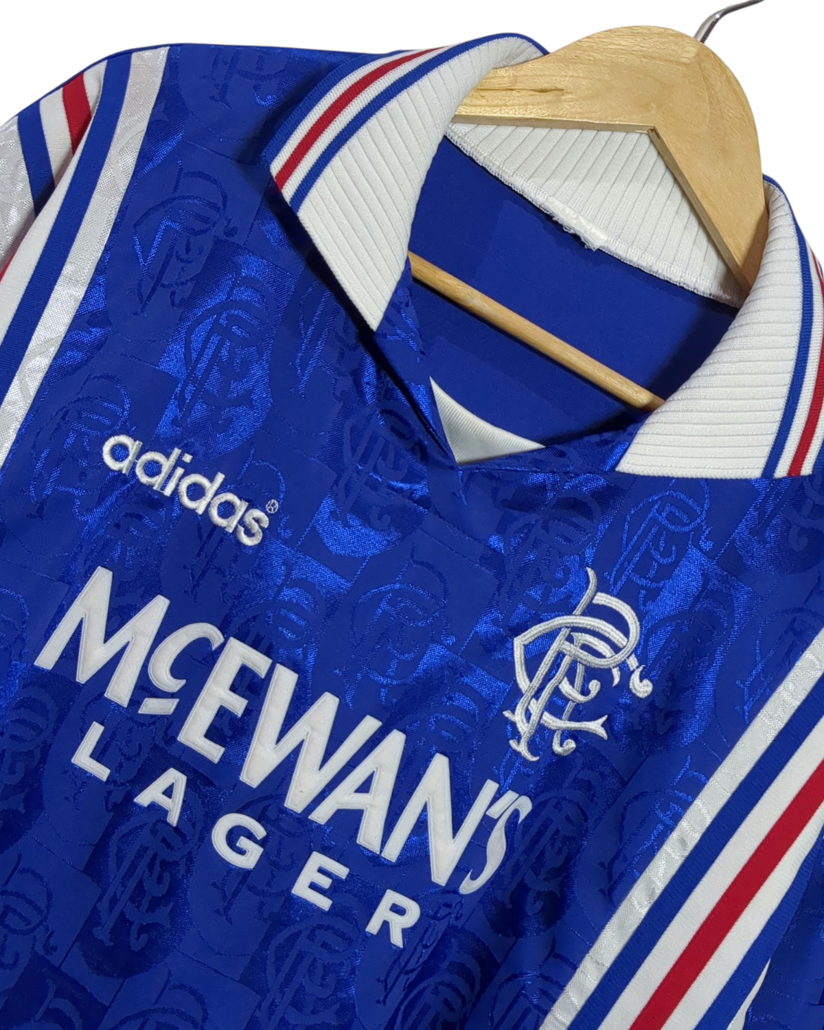1996-97 Rangers Adidas Home Shirt - (XL) – The Cold Hills - Vintage Store