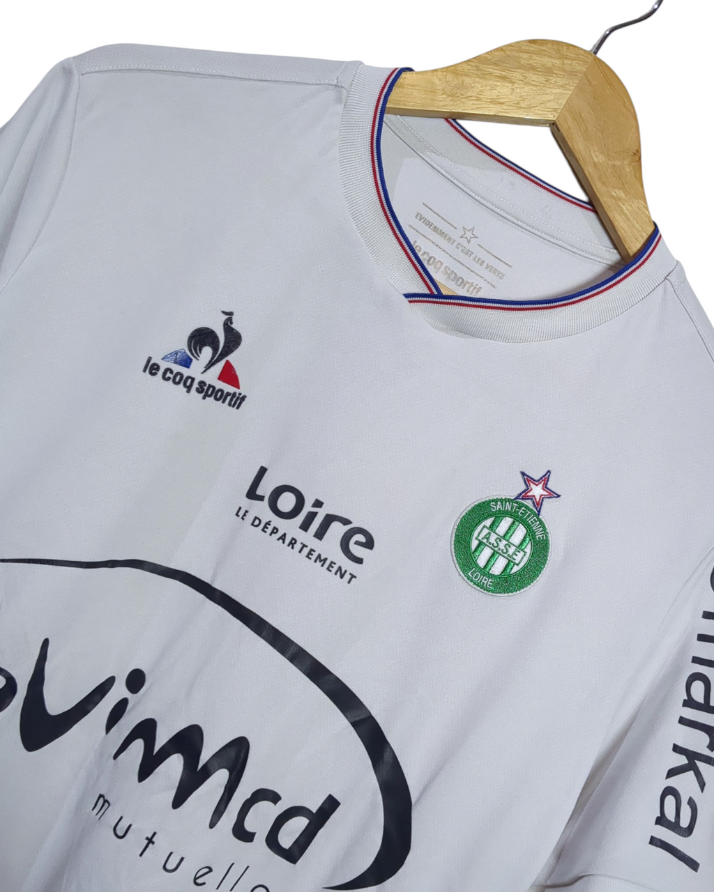 2015-16 Saint Etienne Le Coq Sportif Player Issue Away Shirt #21 Hamouma - (M)