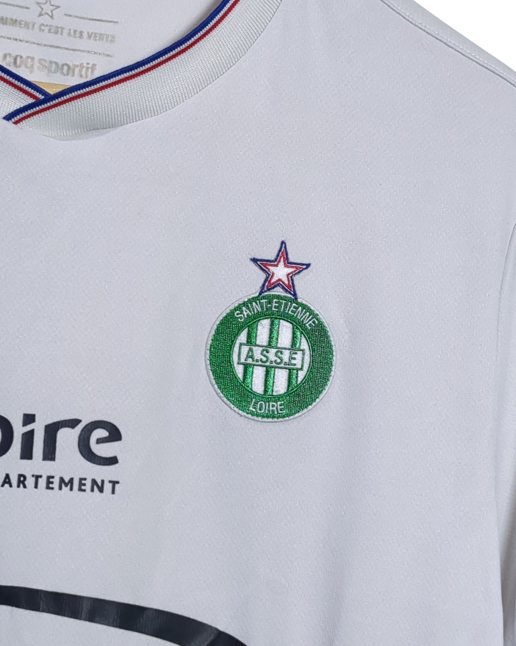 2015-16 Saint Etienne Le Coq Sportif Player Issue Away Shirt #21 Hamouma - (M)
