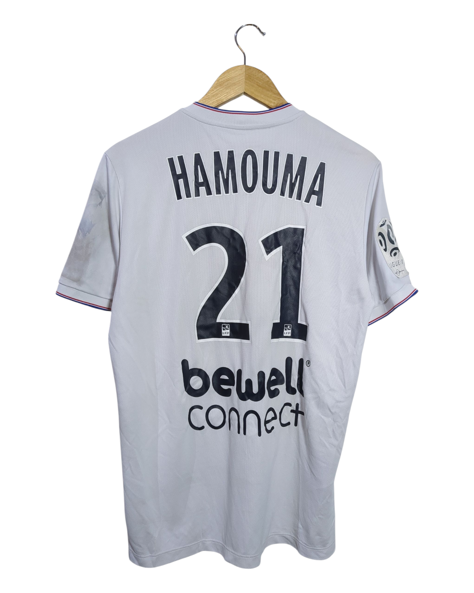 2015-16 Saint Etienne Le Coq Sportif Player Issue Away Shirt #21 Hamouma - (M)