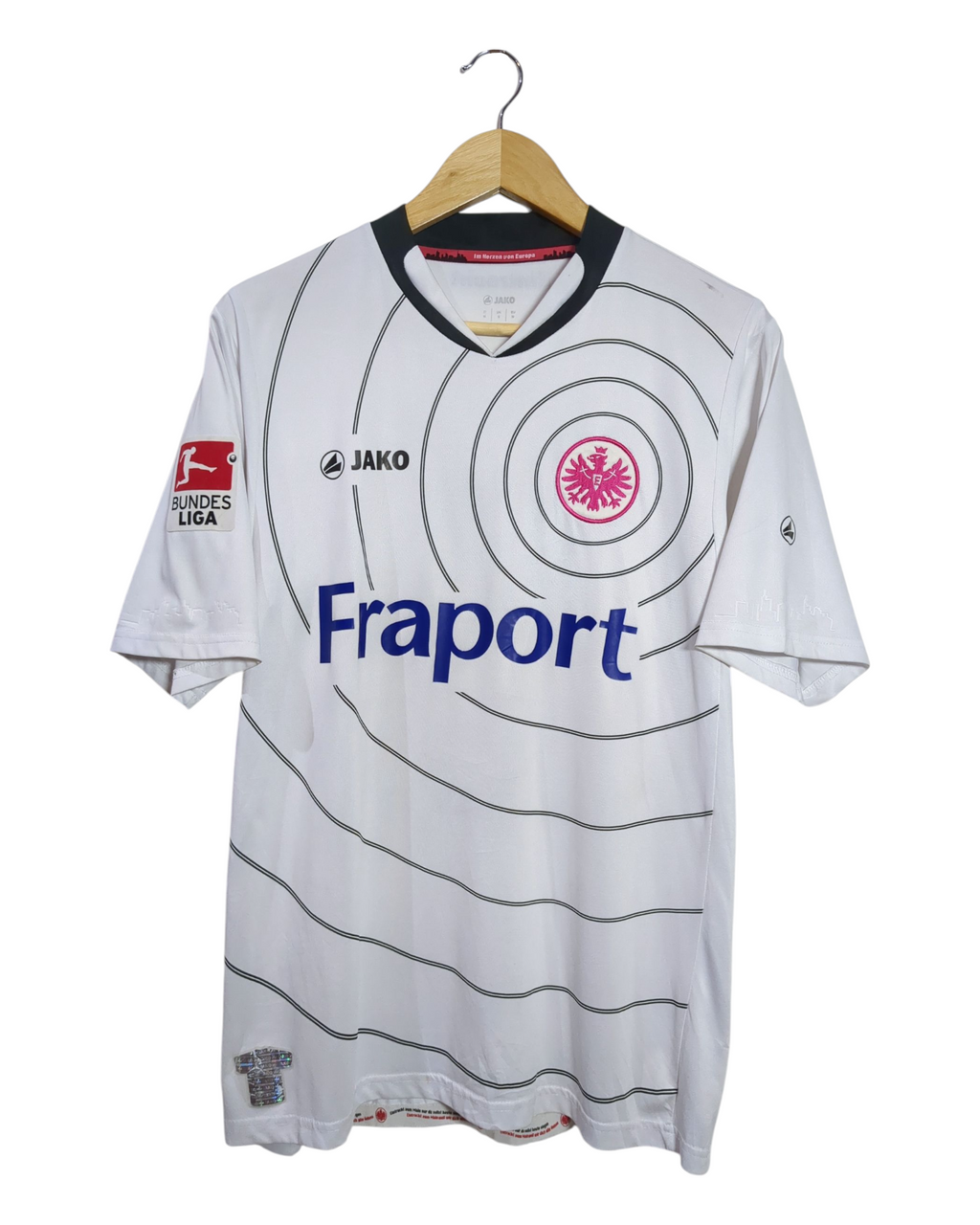 2011-12 Eintracht Frankfurt Jako Match Issue Away Shirt #7 Kohler - (M)
