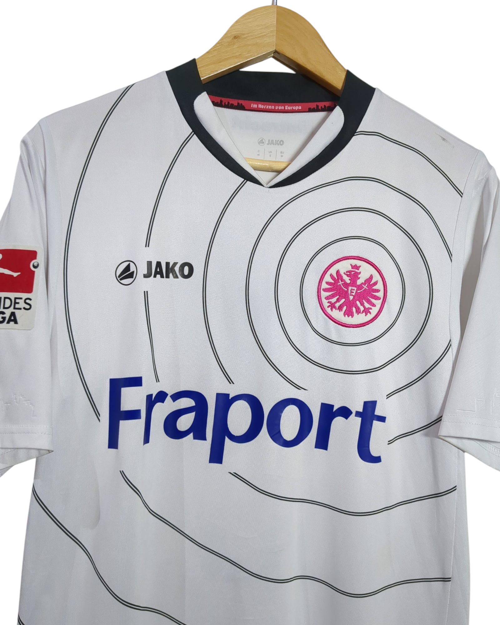 2011-12 Eintracht Frankfurt Jako Match Issue Away Shirt #7 Kohler - (M)