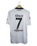2011-12 Eintracht Frankfurt Jako Match Issue Away Shirt #7 Kohler - (M)