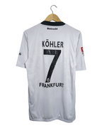 2011-12 Eintracht Frankfurt Jako Match Issue Away Shirt #7 Kohler - (M)