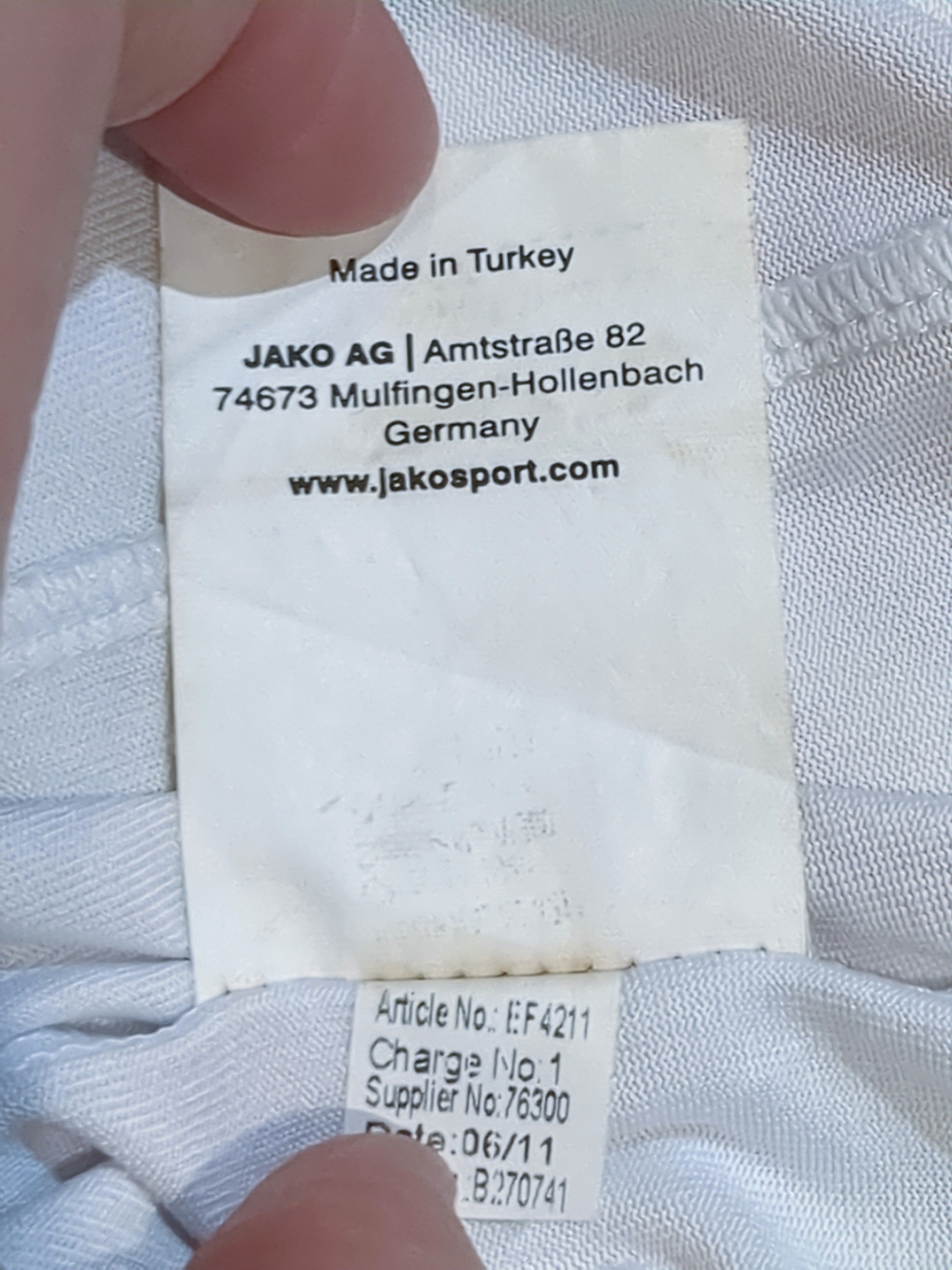 2011-12 Eintracht Frankfurt Jako Match Issue Away Shirt #7 Kohler - (M)