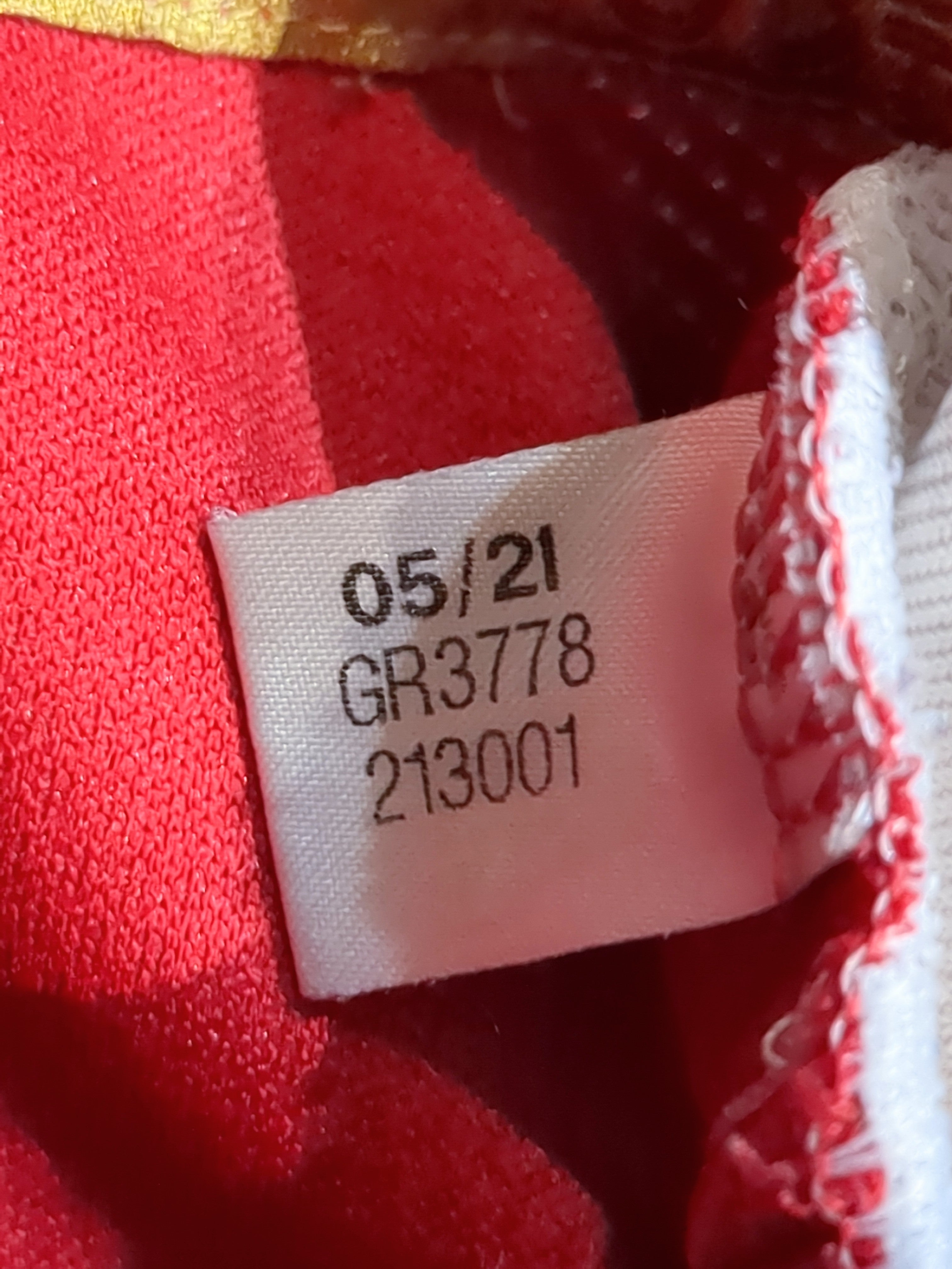 2021-22 Manchester United Adidas Home Shirt #7 Ronaldo - (L.Boys)
