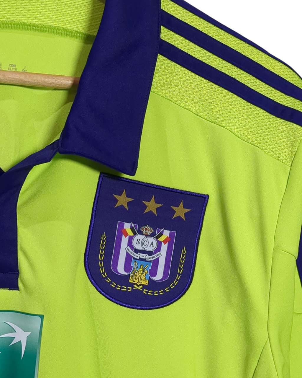 2015-16 Anderlecht Adidas Away Shirt #99 Okaka - (XL)