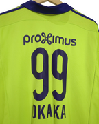2015-16 Anderlecht Adidas Away Shirt #99 Okaka - (XL)