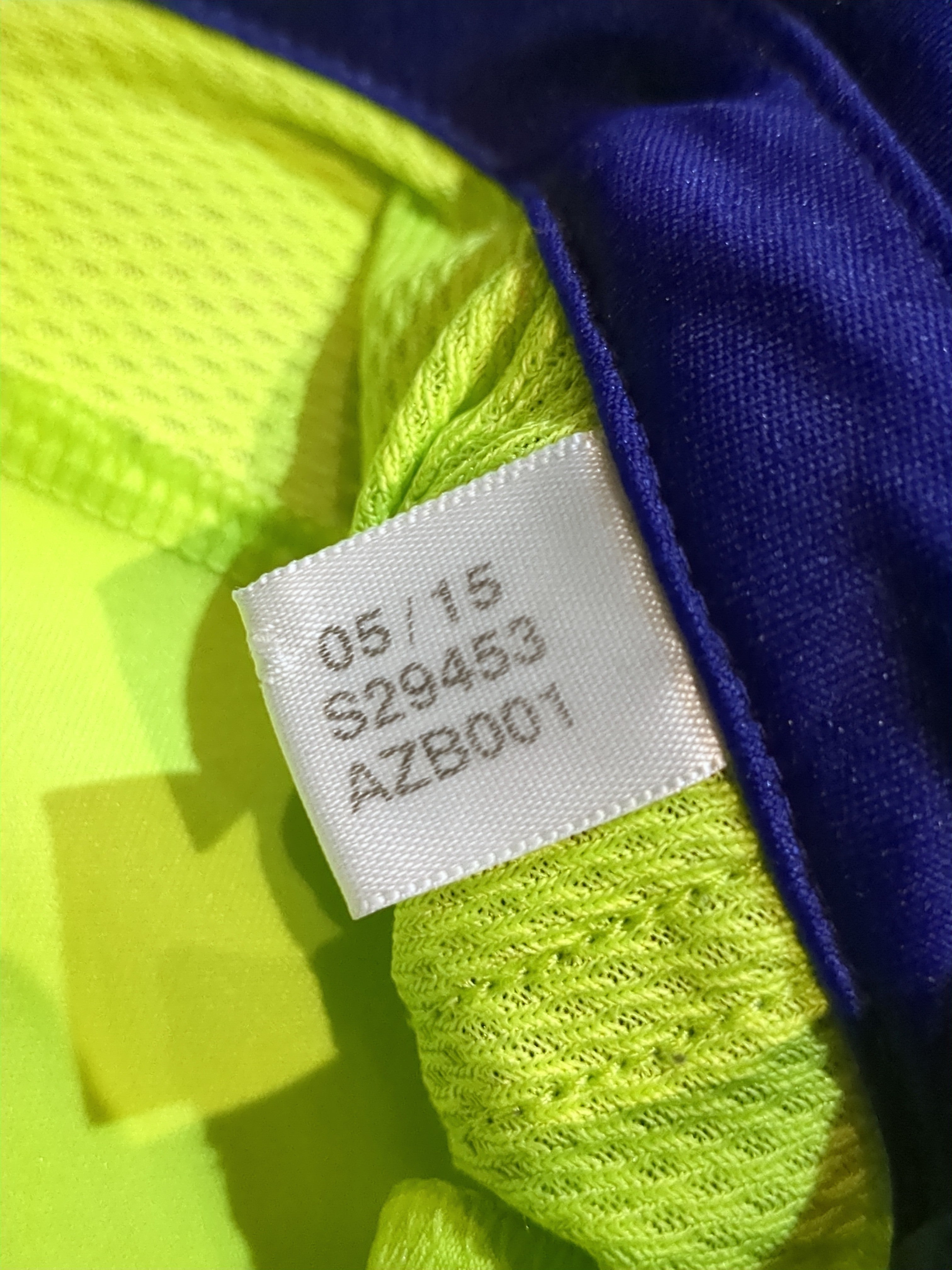 2015-16 Anderlecht Adidas Away Shirt #99 Okaka - (XL)