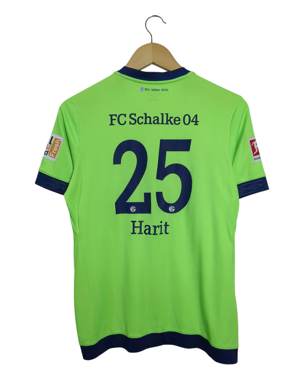 2018-19 Schalke Umbro Third Shirt #25 Harit - (XL.Boys)