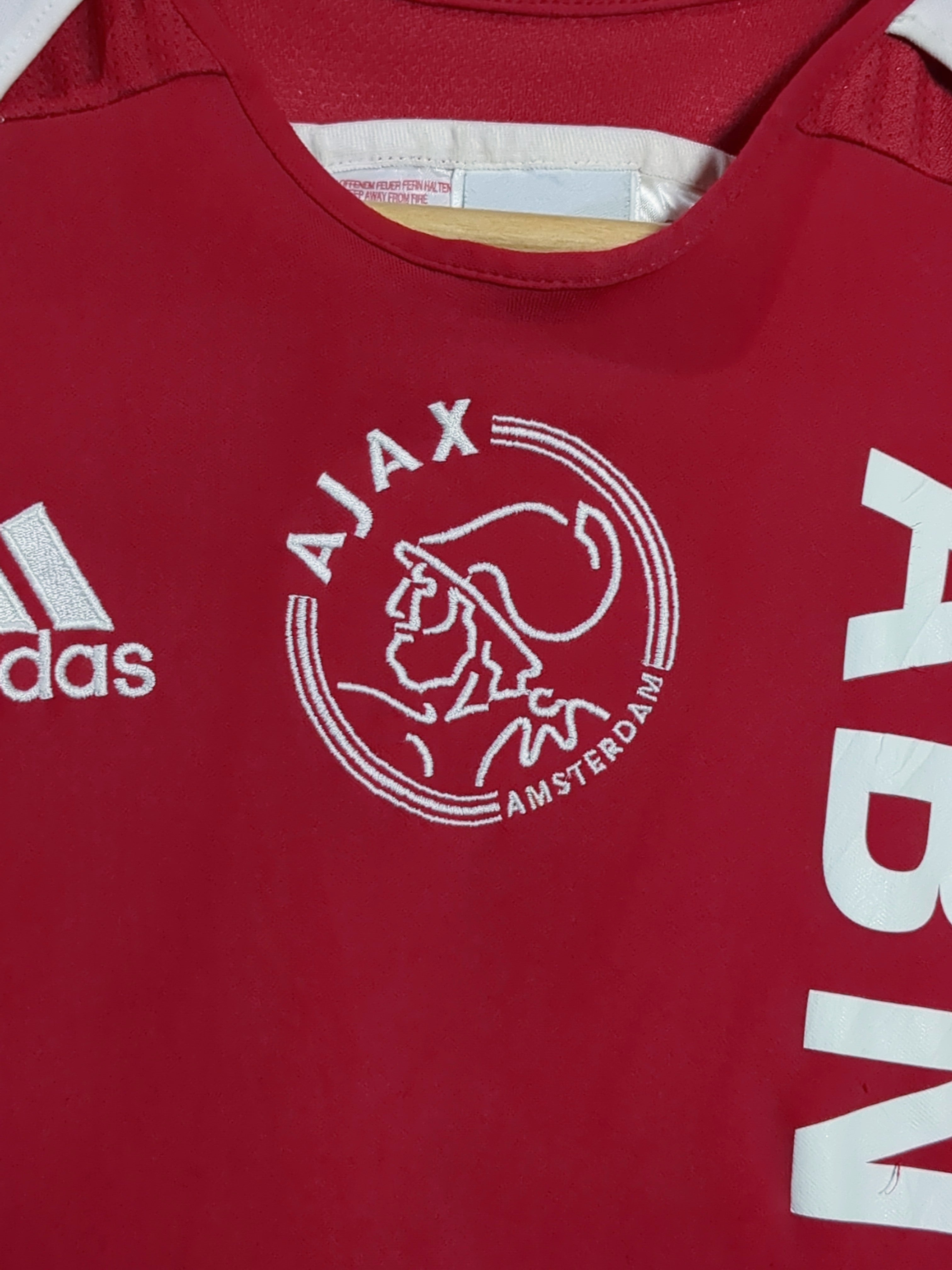 2005-06 Ajax Adidas Home Shirt #18 Sneijder - (XL.Boys)