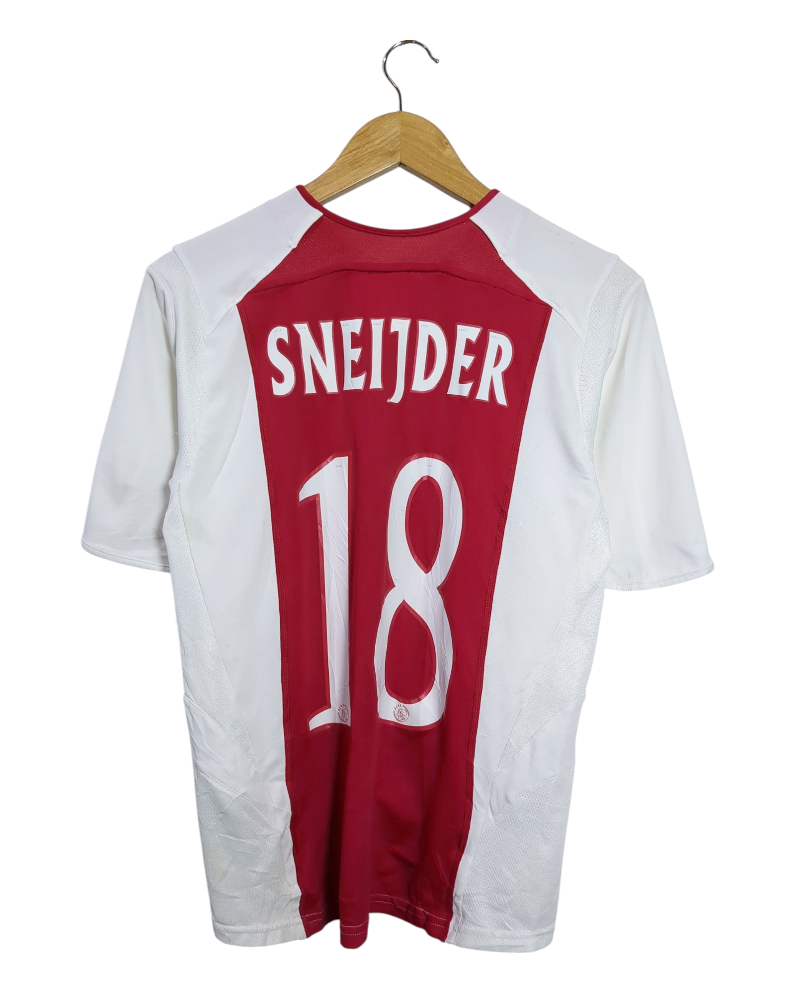 2005-06 Ajax Adidas Home Shirt #18 Sneijder - (XL.Boys)