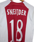 2005-06 Ajax Adidas Home Shirt #18 Sneijder - (XL.Boys)