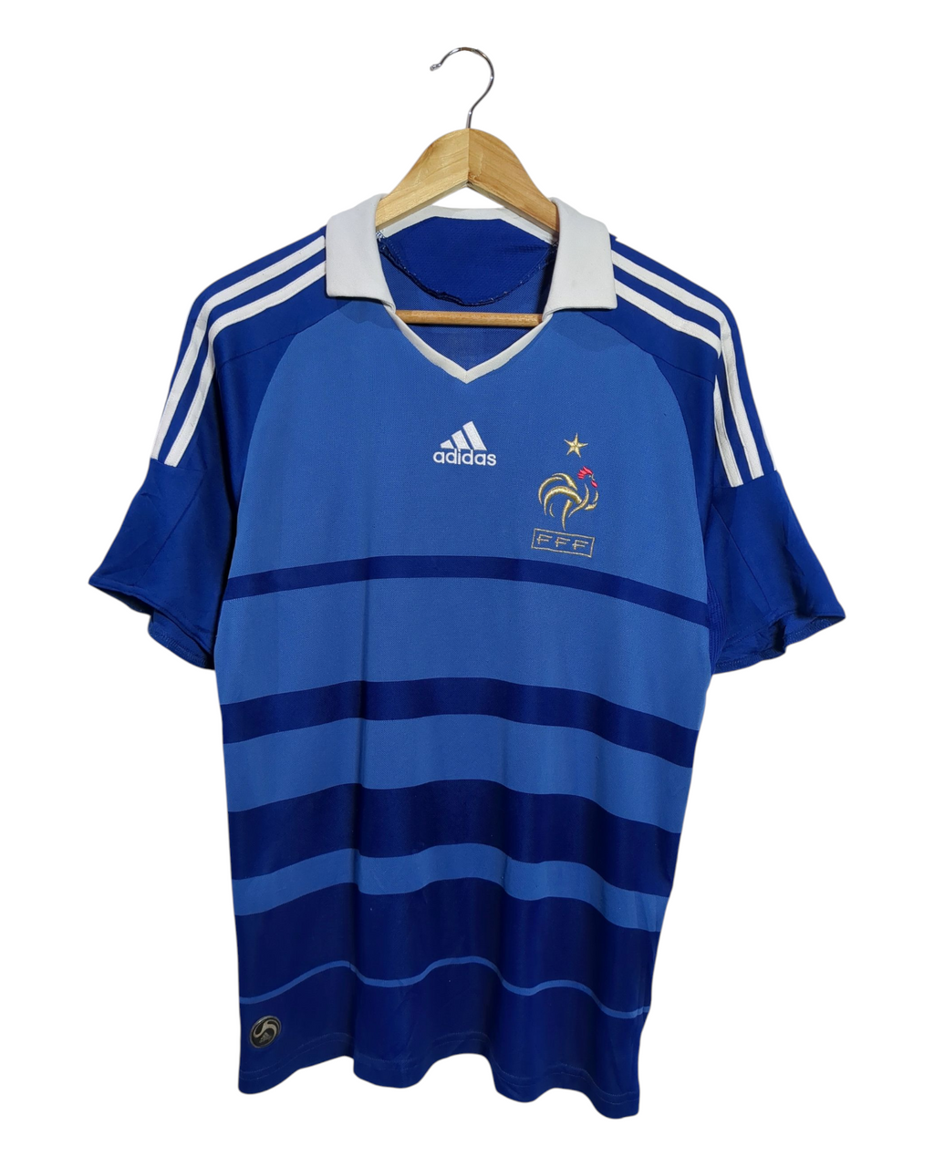 2008-09 France Adidas Home Shirt - (M)