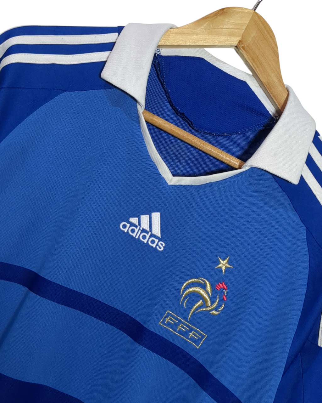 2008-09 France Adidas Home Shirt - (M)