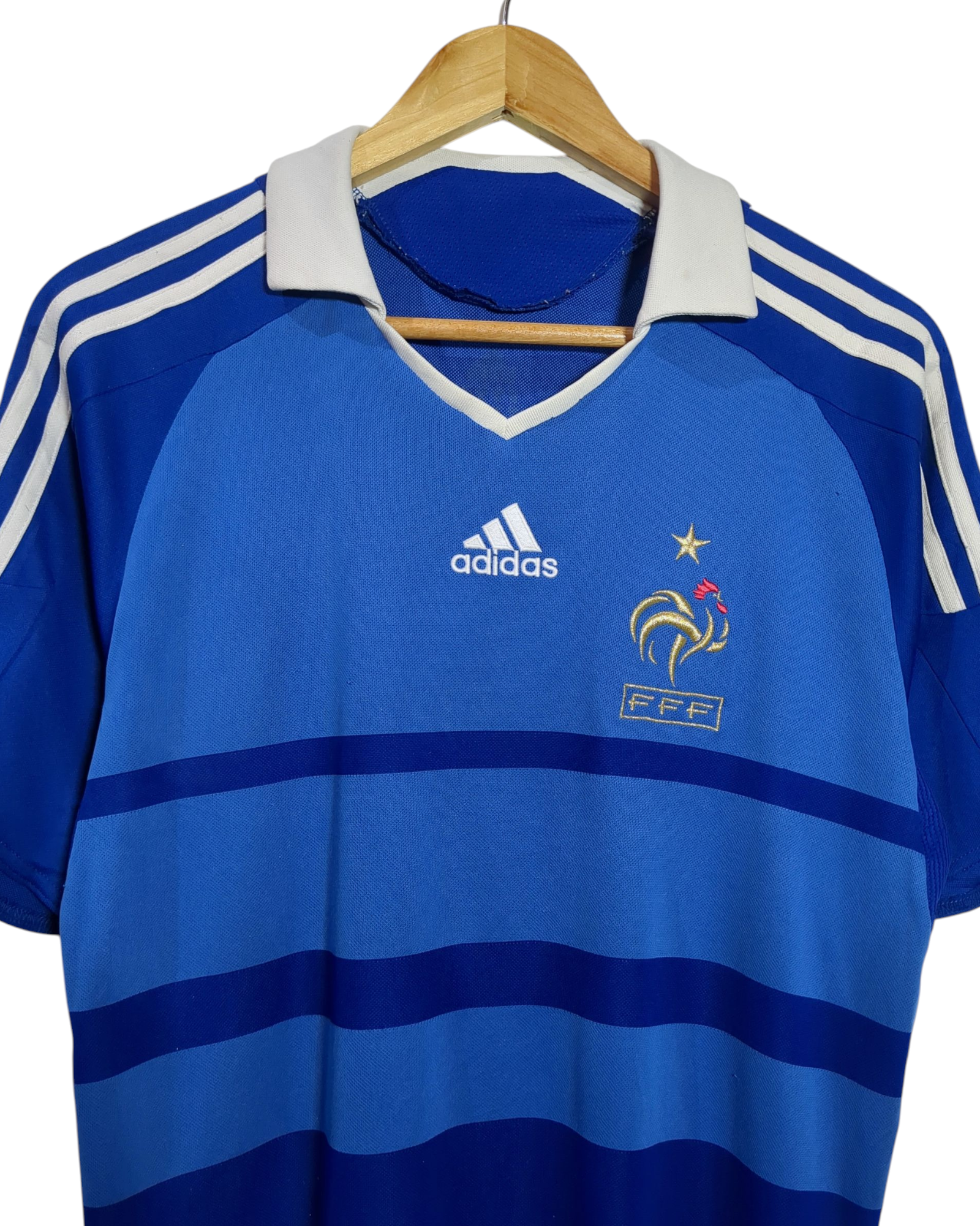 2008-09 France Adidas Home Shirt - (M)