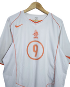 2004-06 Netherlands Nike Away Shirt #9 Kluivert - (XL)