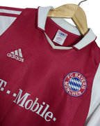 2003-04 Bayern Munich Adidas Home Shirt #11 Ze Roberto - (XL.Boys)