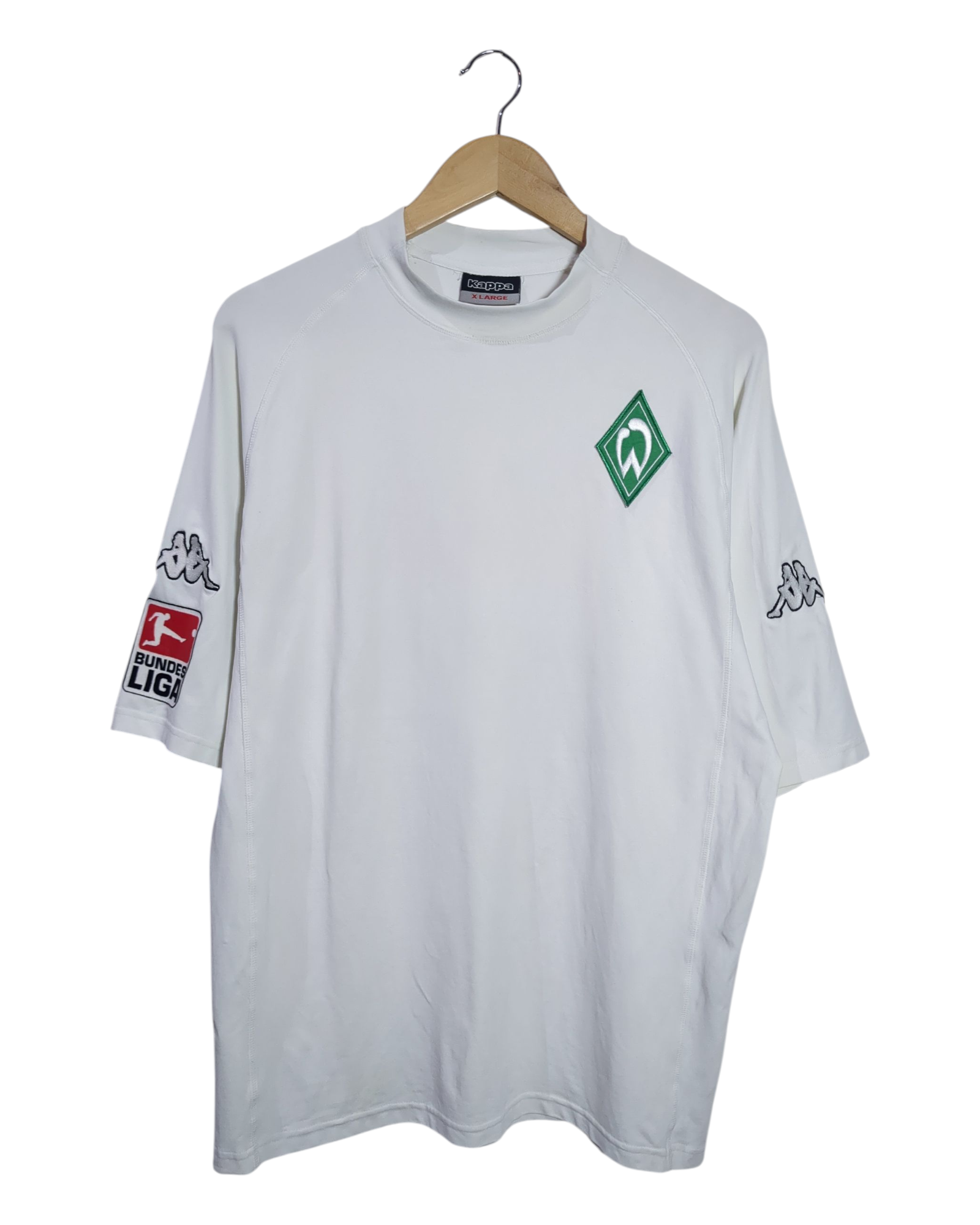2002-03 Werder Bremen Kappa European Shirt #22 Frings - (XL)