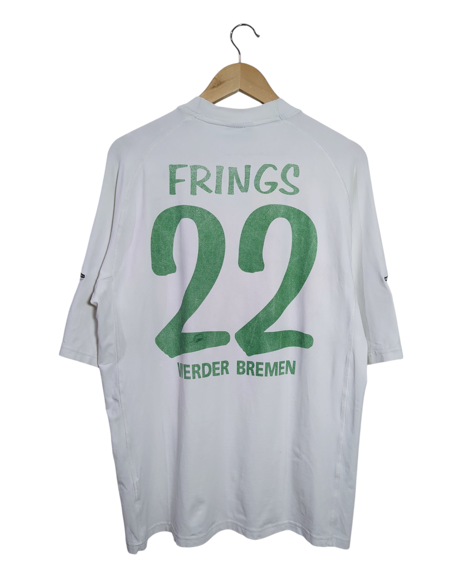 2002-03 Werder Bremen Kappa European Shirt #22 Frings - (XL)