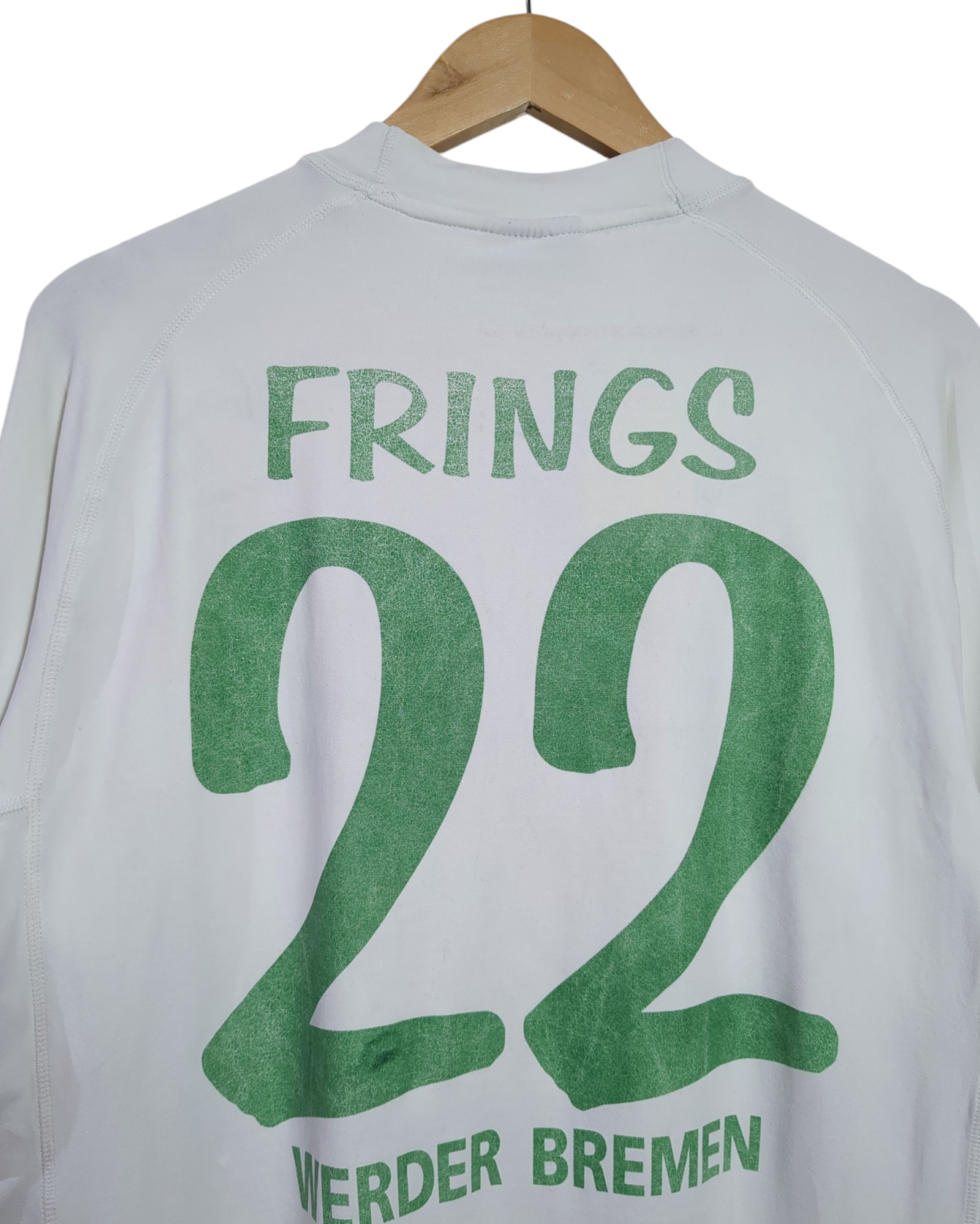 2002-03 Werder Bremen Kappa European Shirt #22 Frings - (XL)
