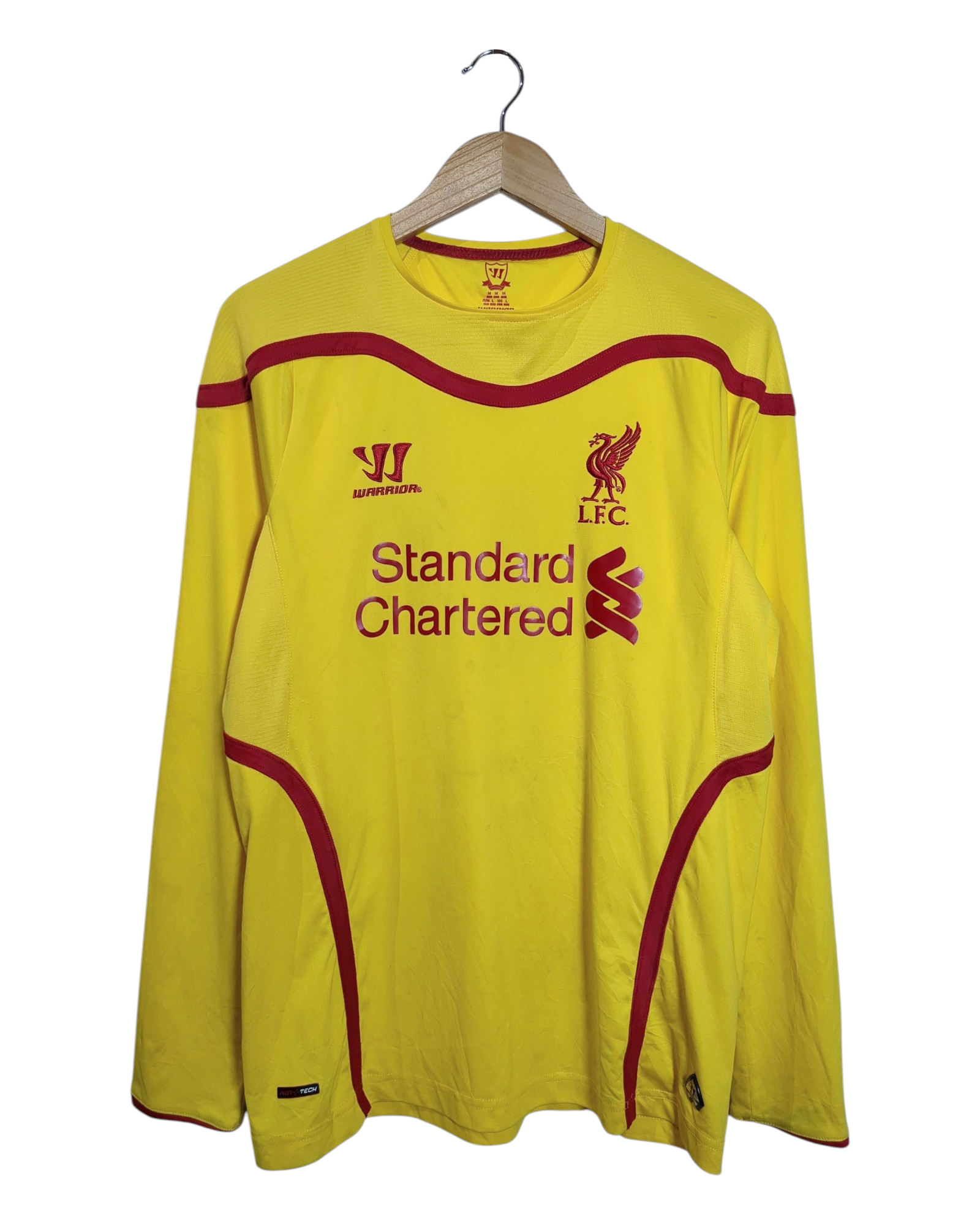 2014-15 Liverpool Warrior Away L/S Shirt #31 Sterling - (M)