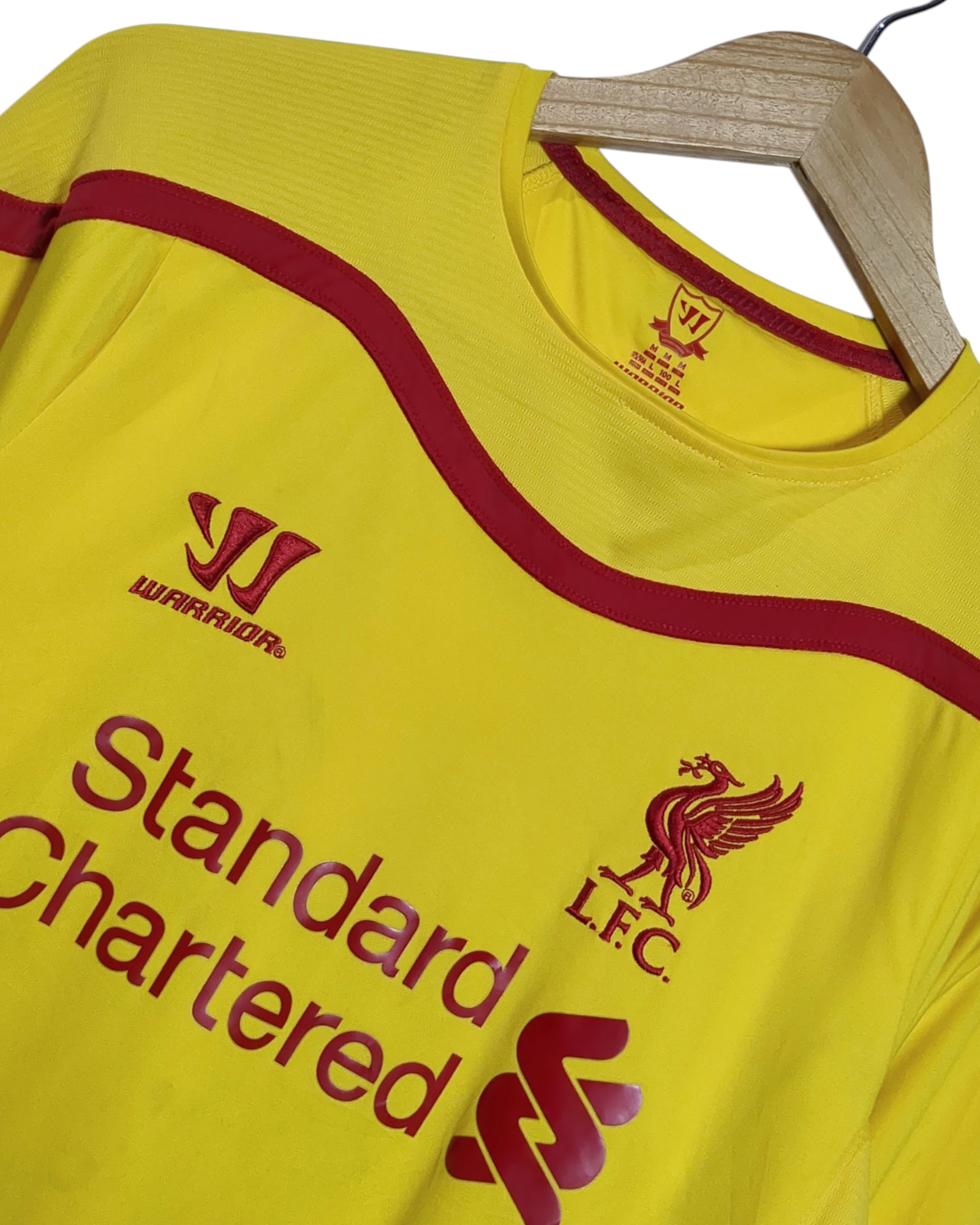 2014-15 Liverpool Warrior Away L/S Shirt #31 Sterling - (M)