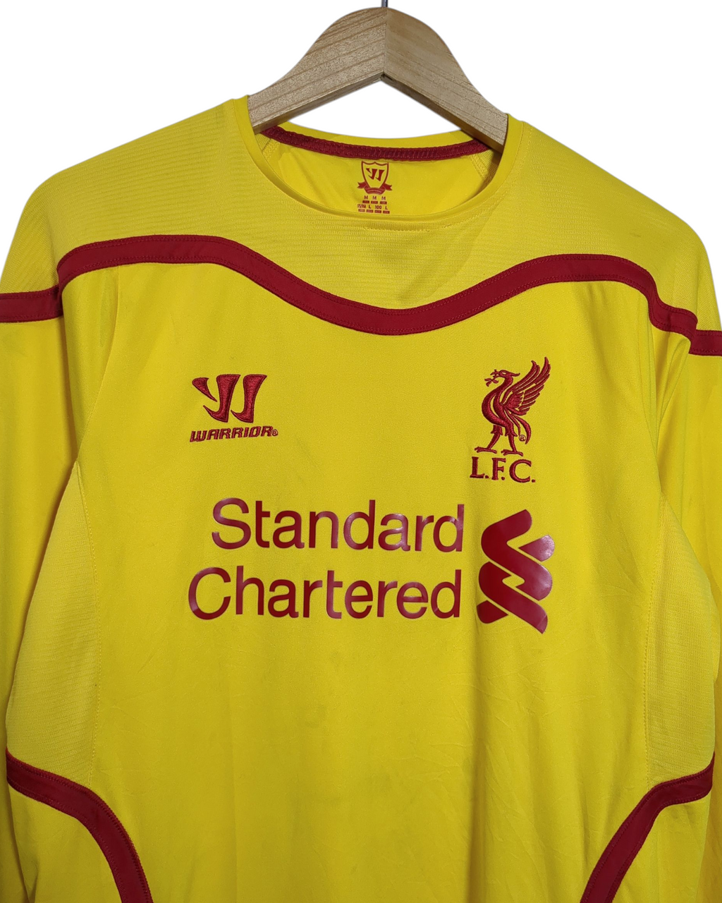 2014-15 Liverpool Warrior Away L/S Shirt #31 Sterling - (M)