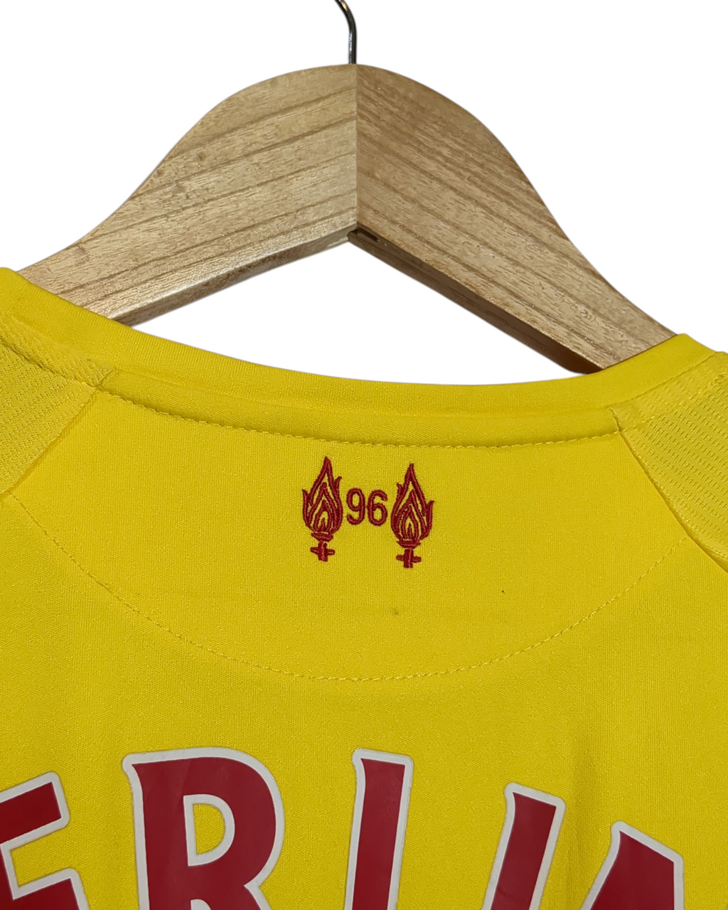 2014-15 Liverpool Warrior Away L/S Shirt #31 Sterling - (M)